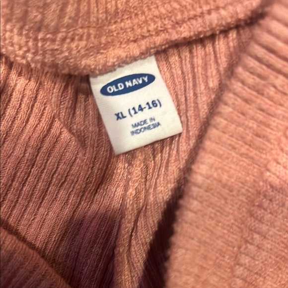 Old Navy Pink Sweatpants with Tapered Leg - Picture 2 of 3